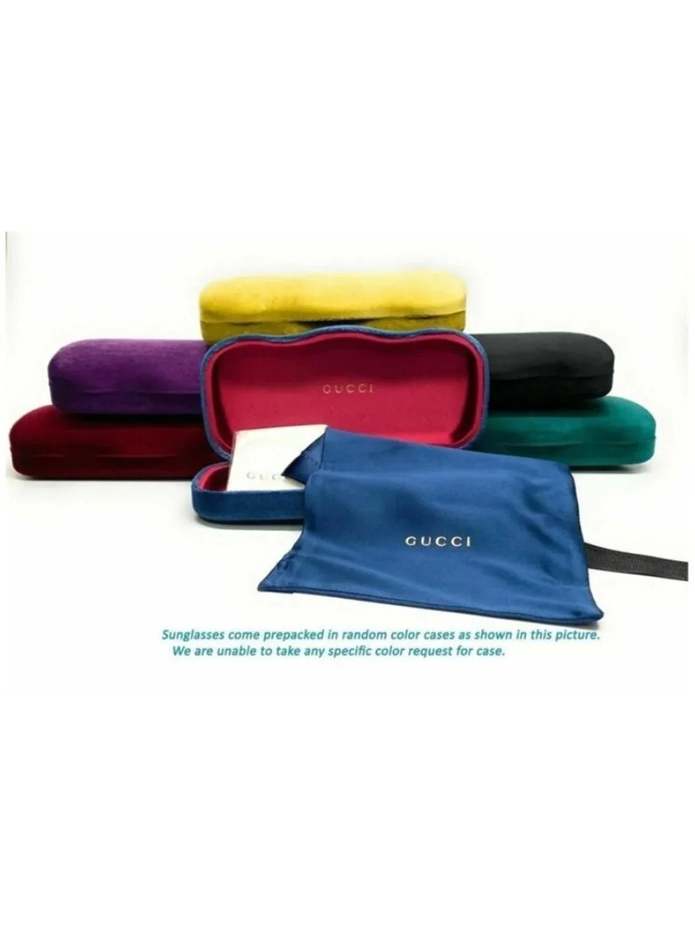 New Gucci Men Black Eyeglasses 55-17-145